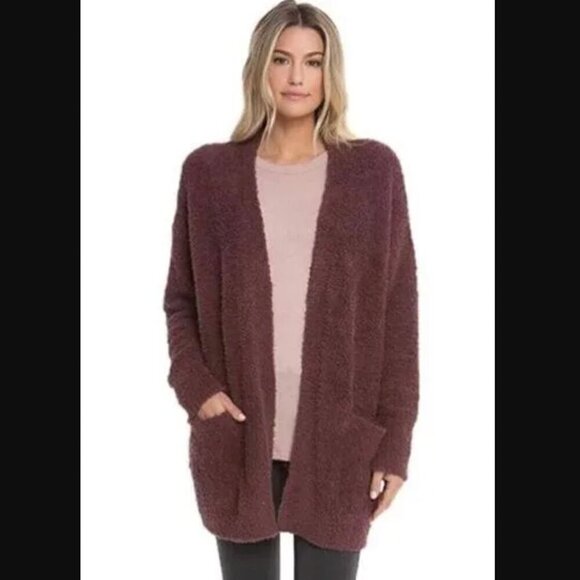 Barefoot Dreams Cozy Lite So-Cal Long Cardigan - Picture 1 of 10